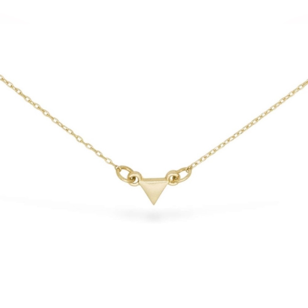 Uncommon James Gold Triangle Necklace